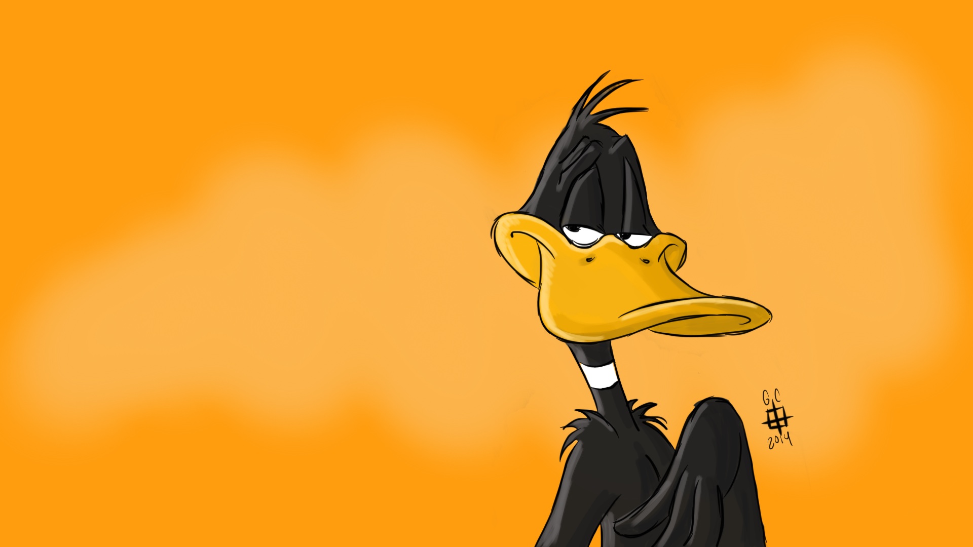 daffy duck sad