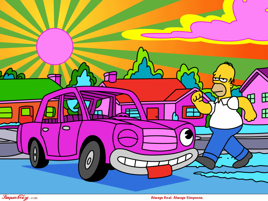 Homer Simpson desktop