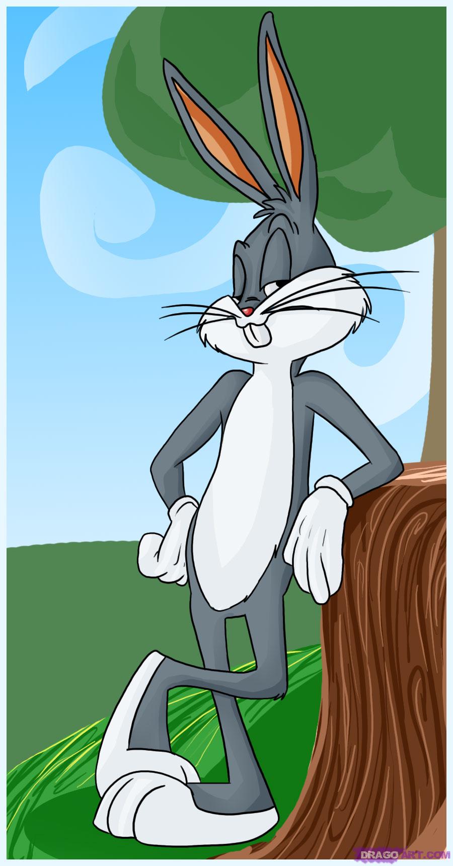 draw bugs bunny