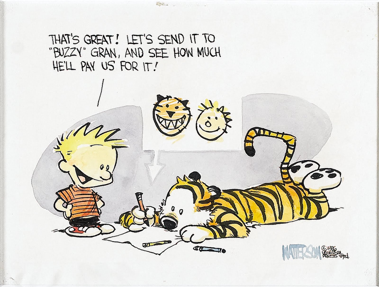 calvin hobbes original