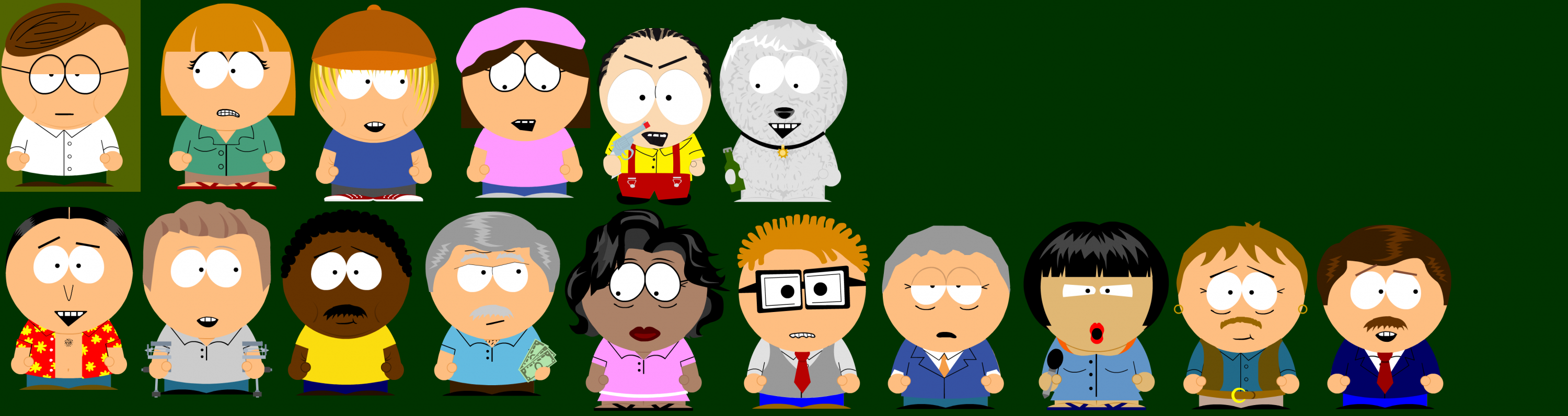 family guy south park