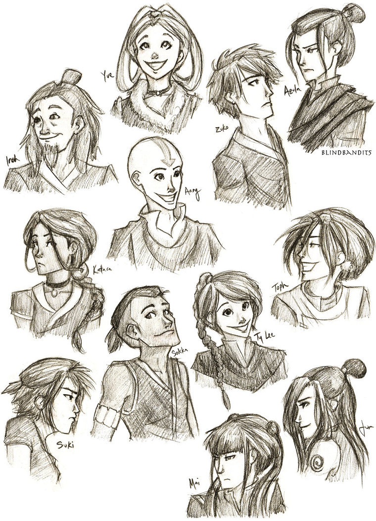 avatar the last airbender draw