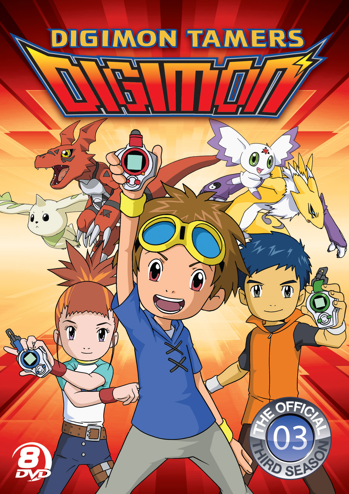 Digimon Tamers dvd