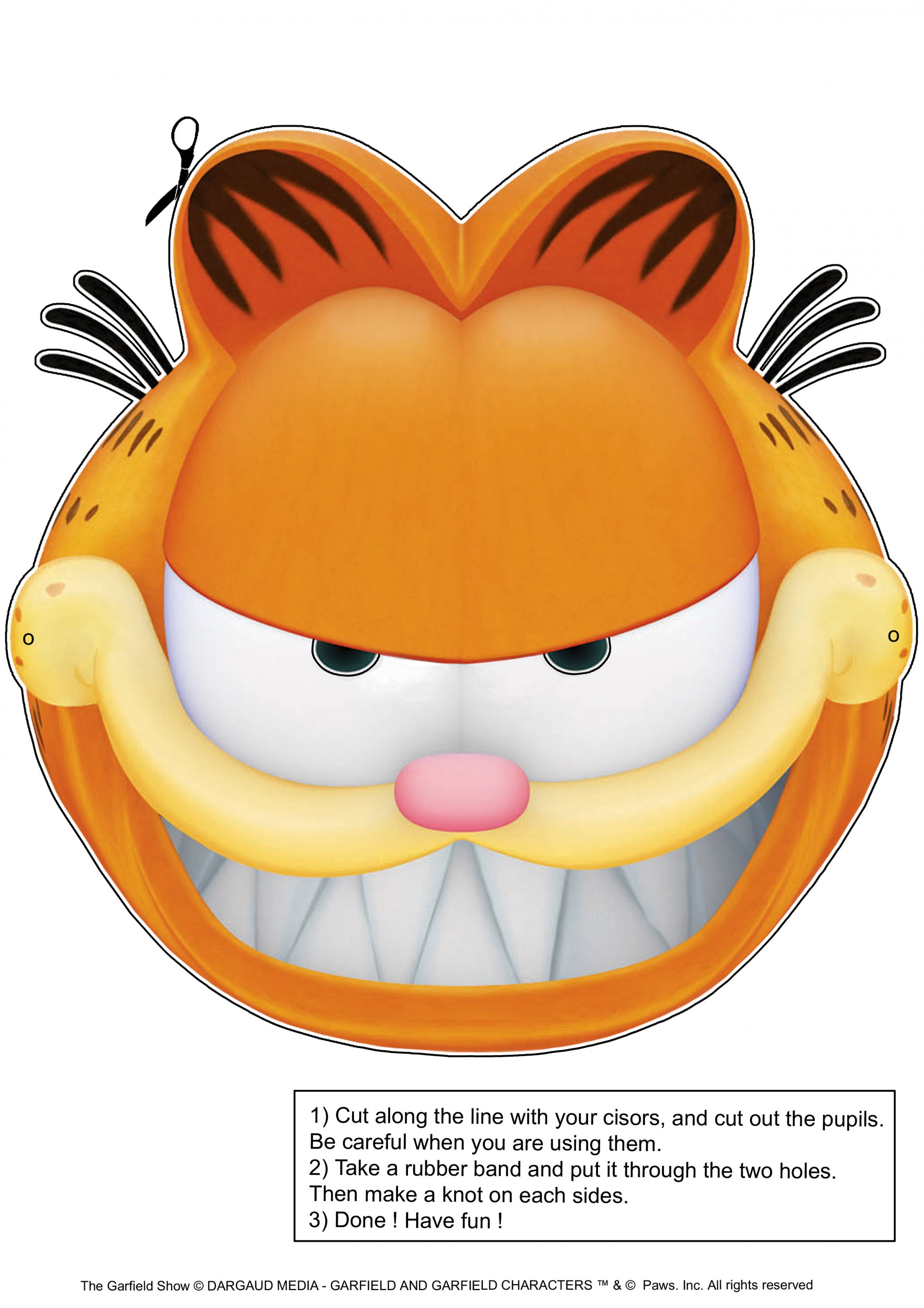 angry garfield