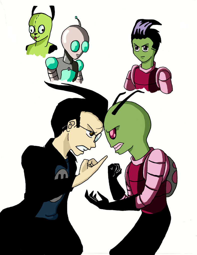 Anime fied Invader Zim