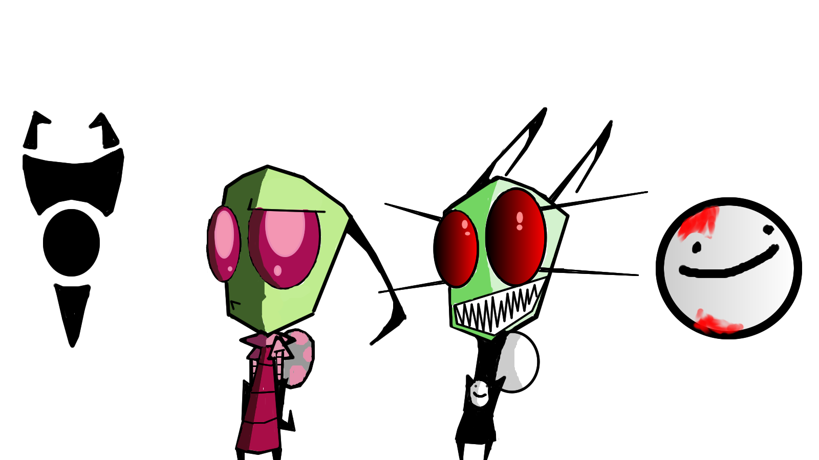 Meets Misty invader zim fan characters