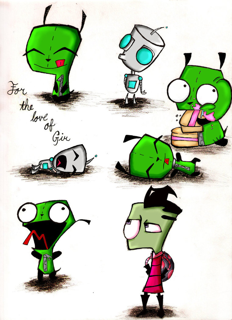 invader zim sketches