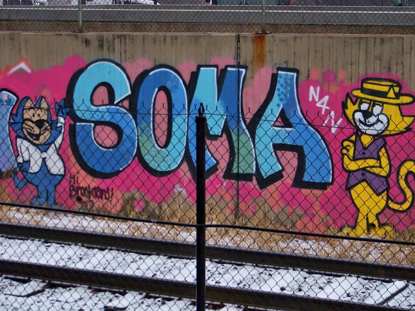 TopCat graffiti