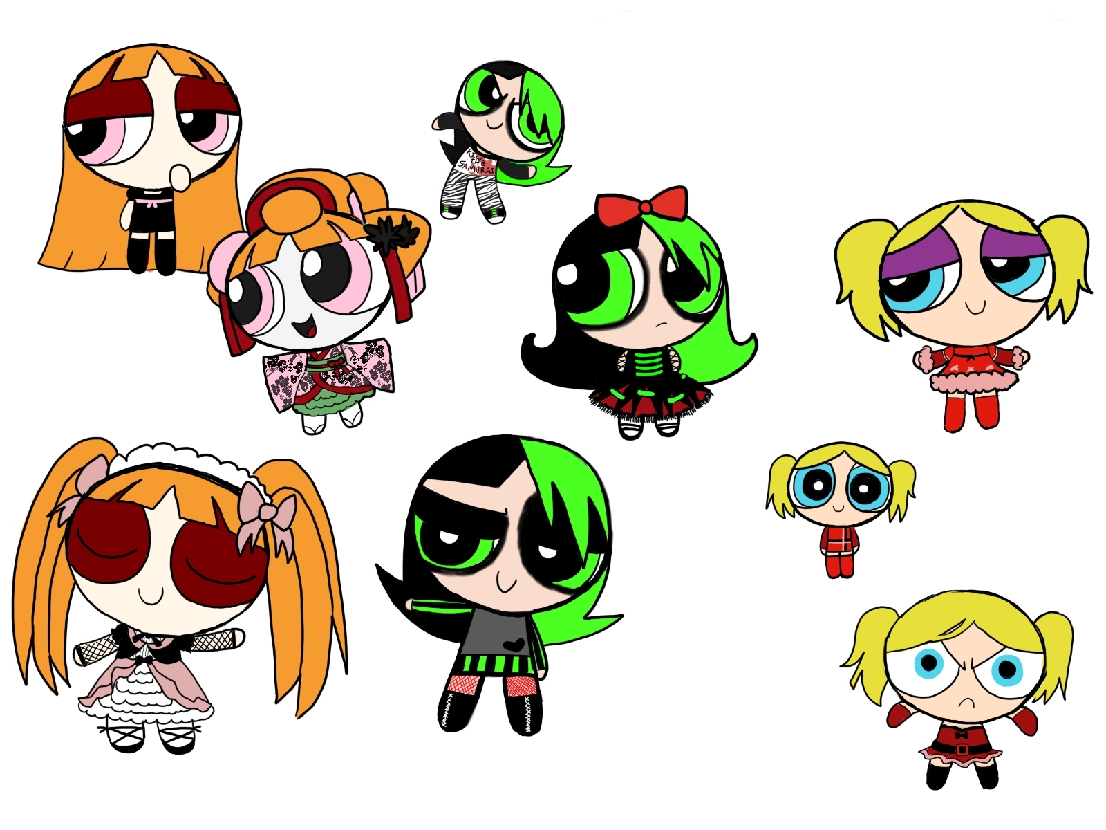 Nativity in Black powerpuff girls