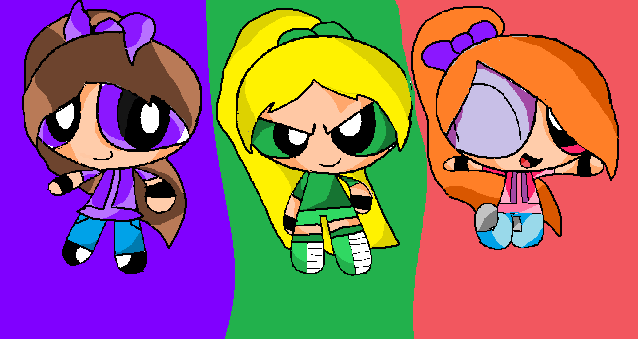 Powerpuff Girls Drawing HD Resolution