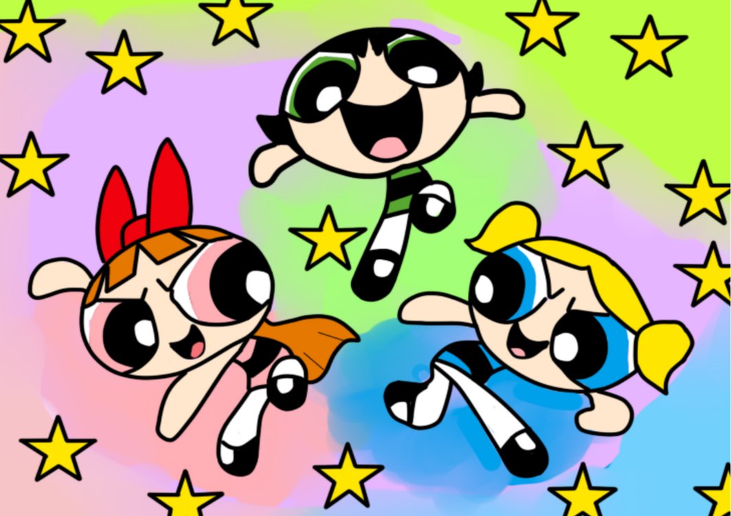 the powerpuff girls desktop background