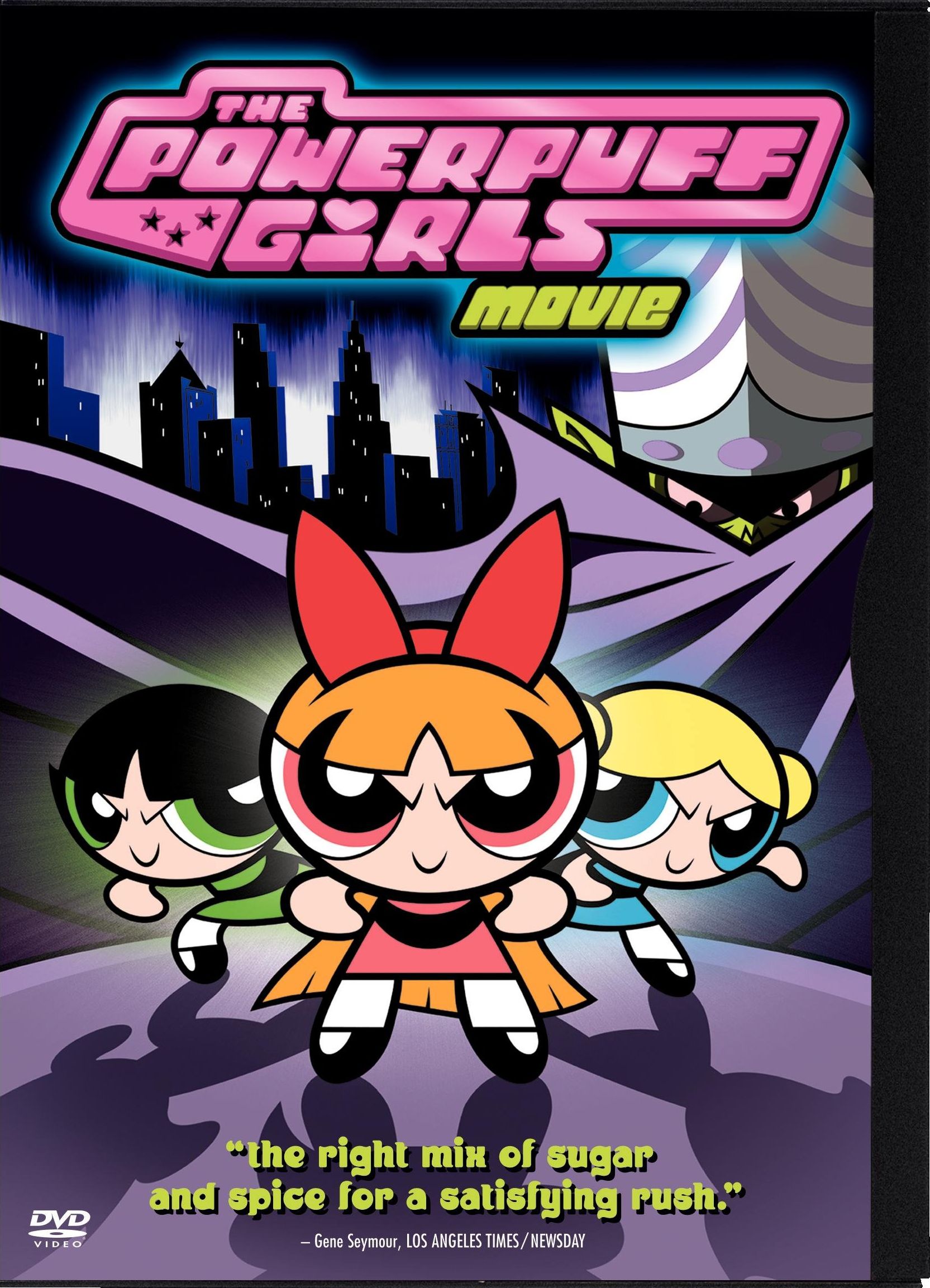 the powerpuff girls the movie dvd cover