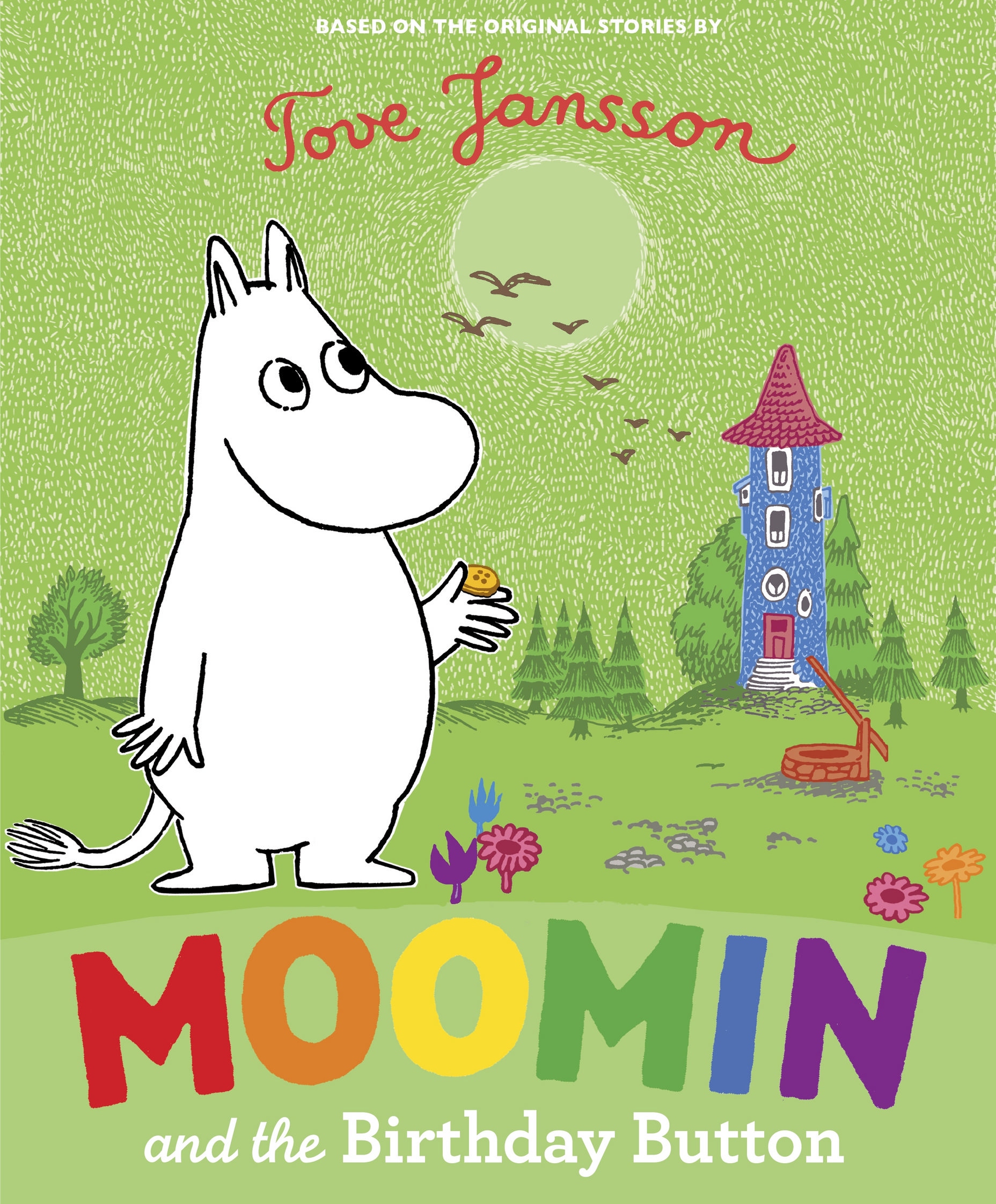 moomin and the birthday button