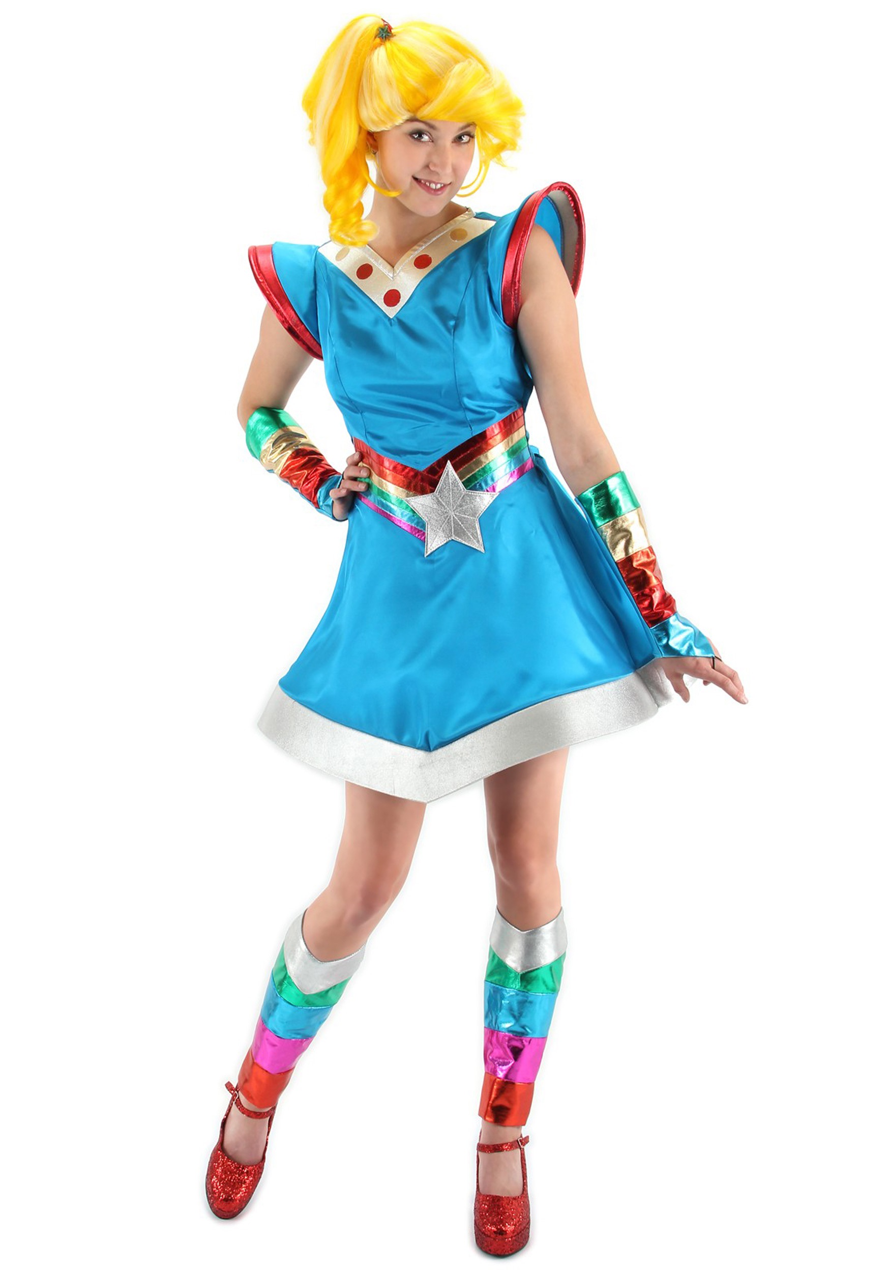 adult rainbow brite costume