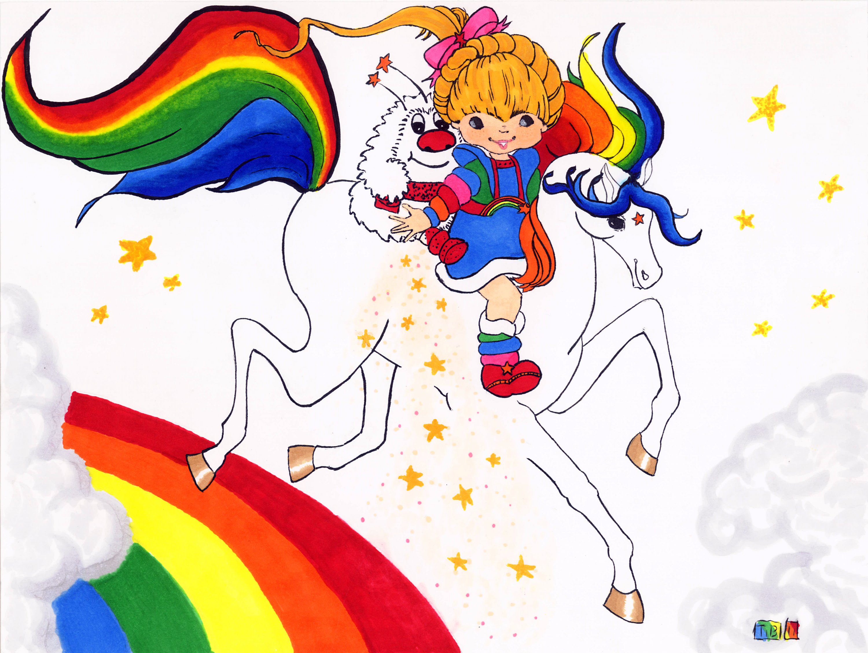 rainbow brite hourse