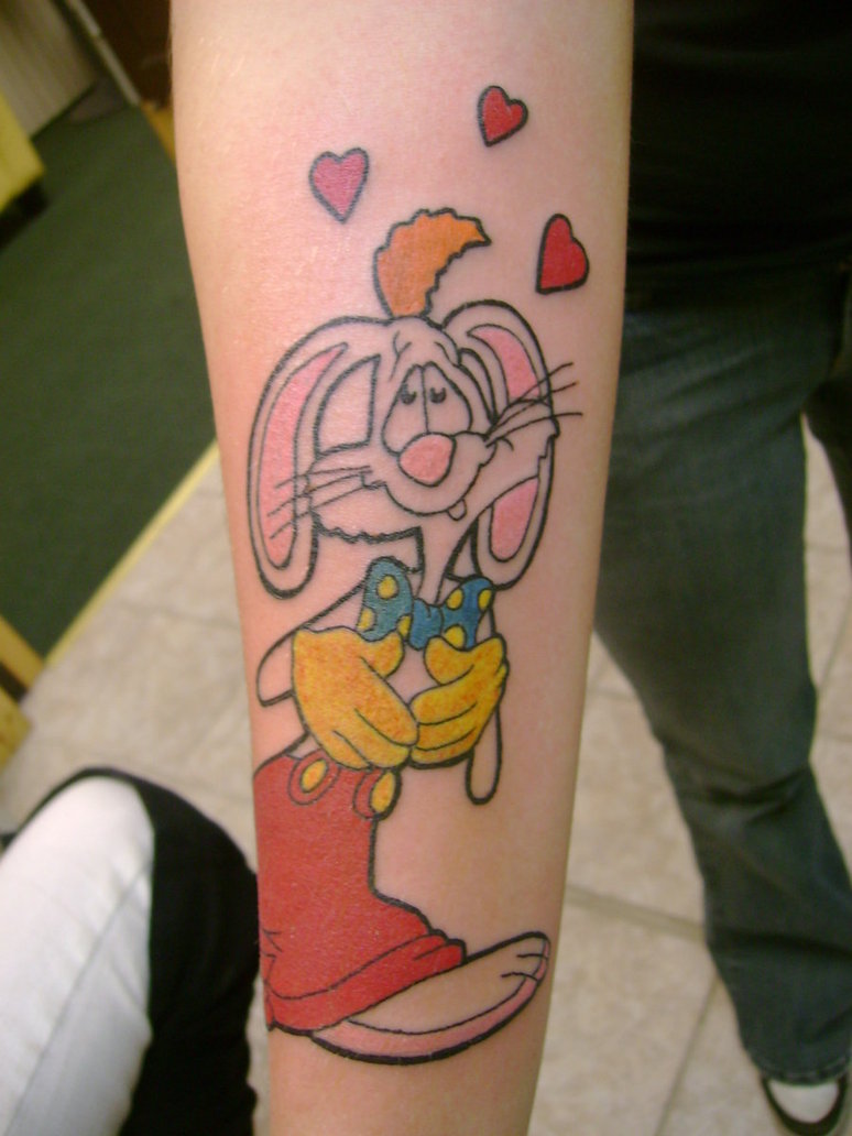 roger rabbit tattoo