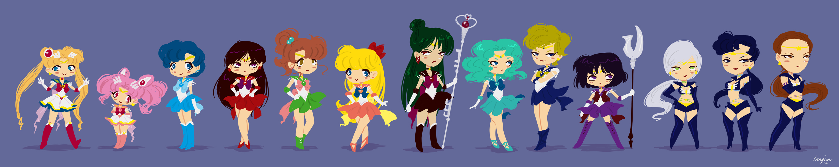 sailor moon full team