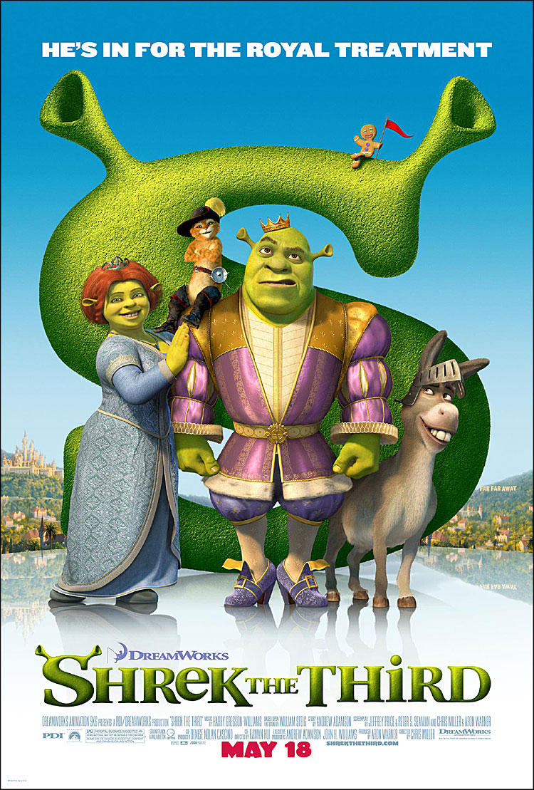 shrek the third poster