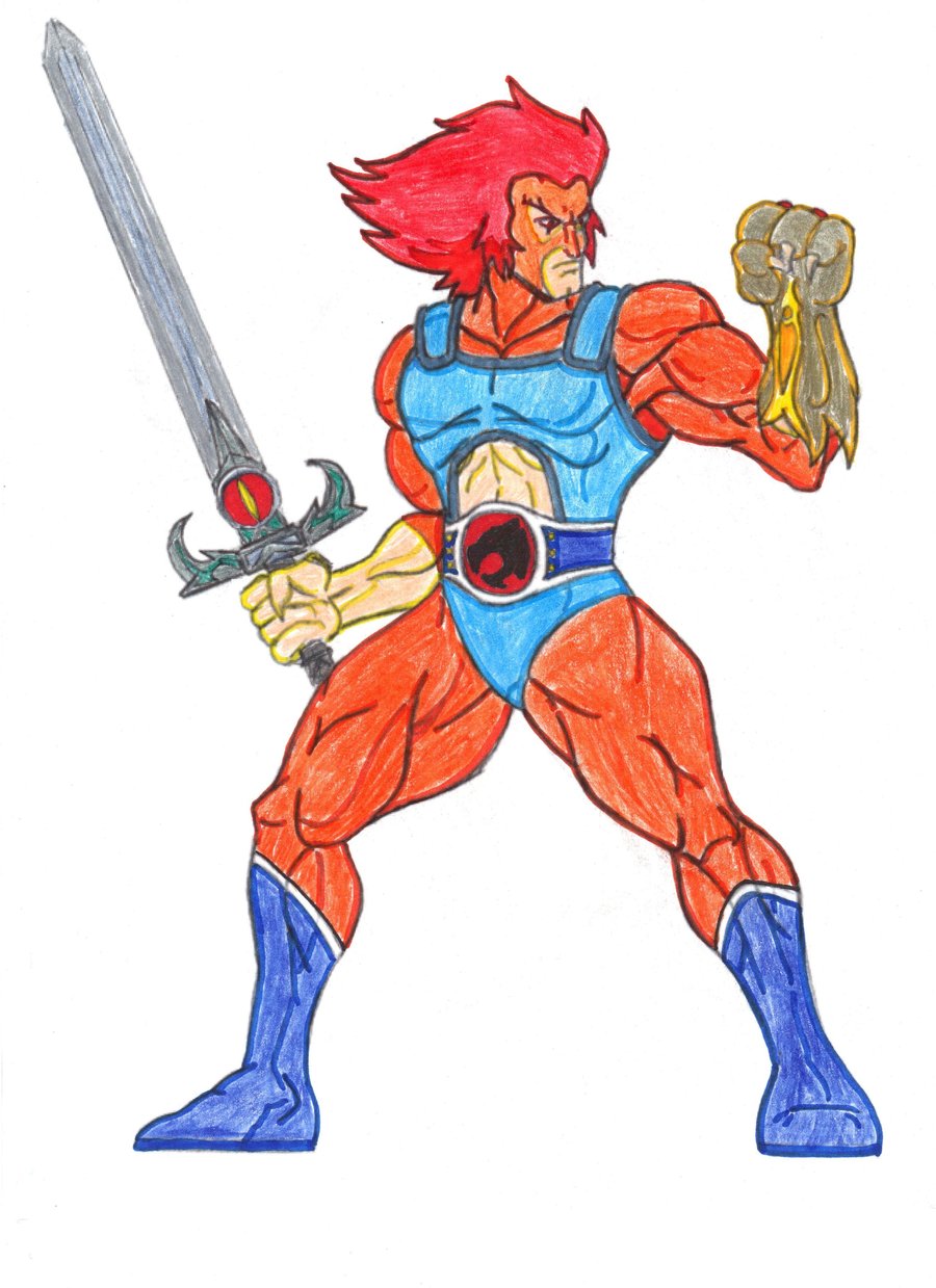 colored thundercats