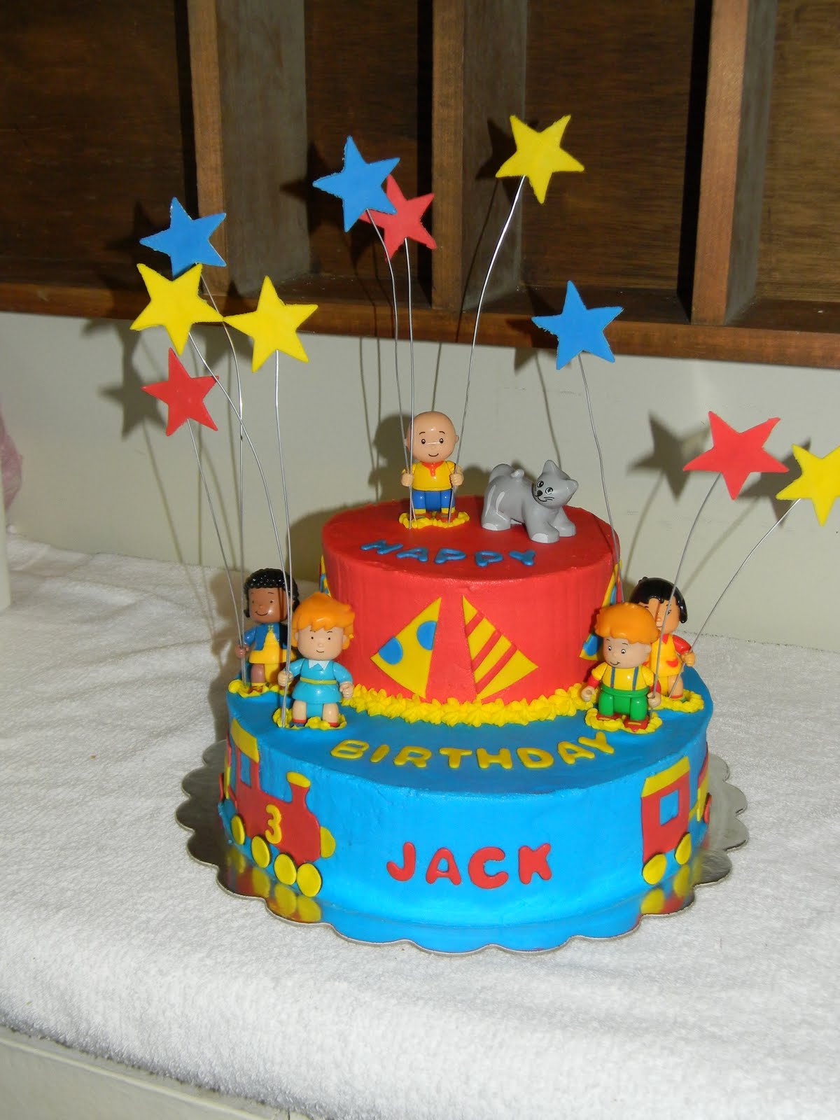 caillou birthday cakes