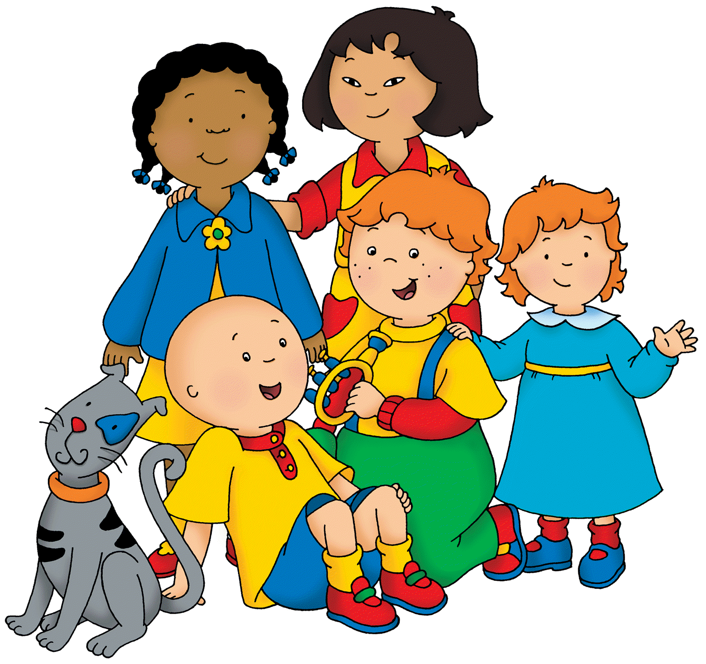 Caillou characters