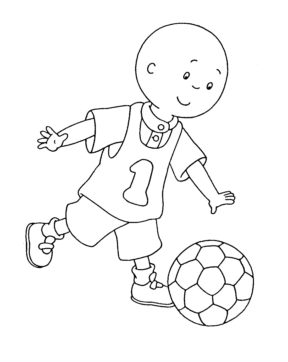 Caillou coloring