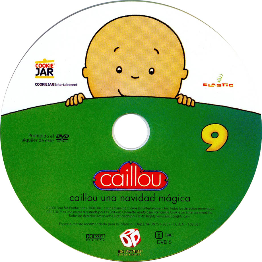 Caillou dvd