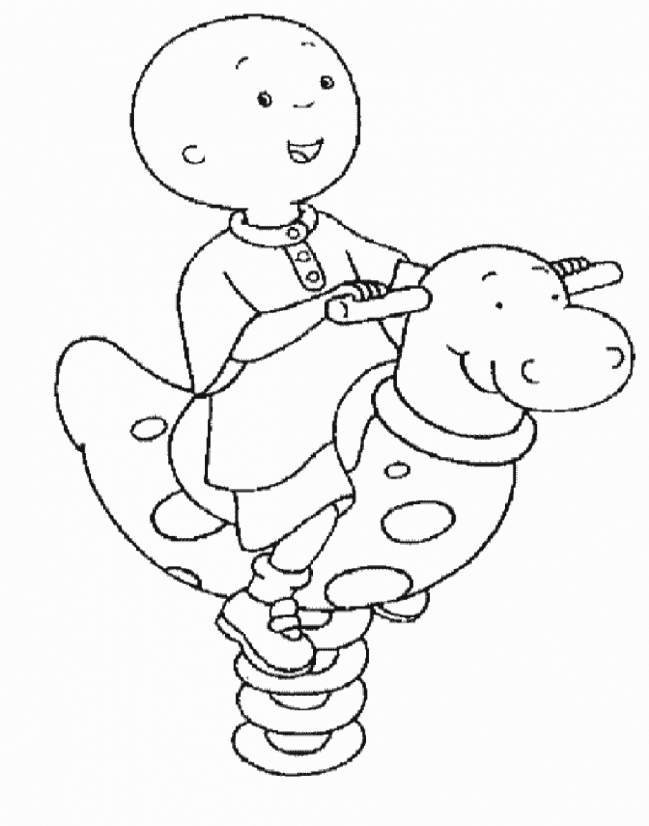 Caillou free coloring