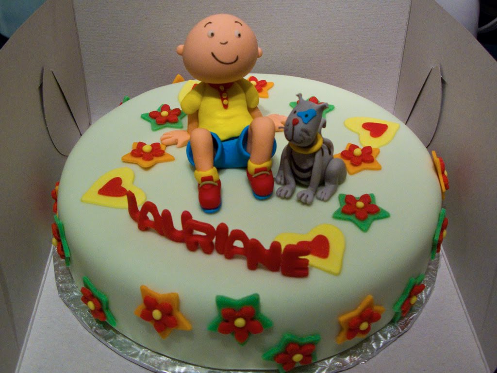 Caillou marzipan