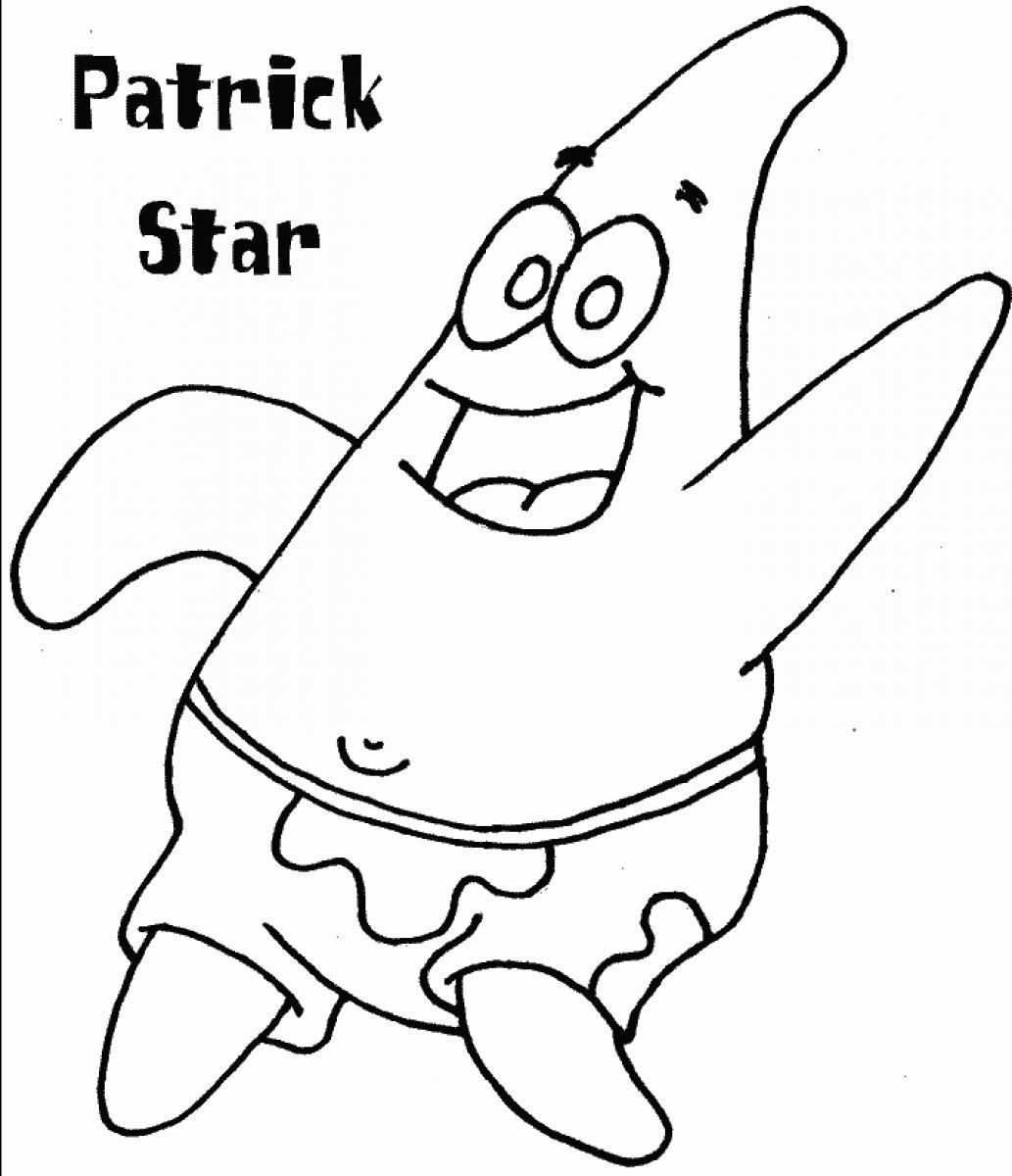 baby patrick and spongebob coloring pages