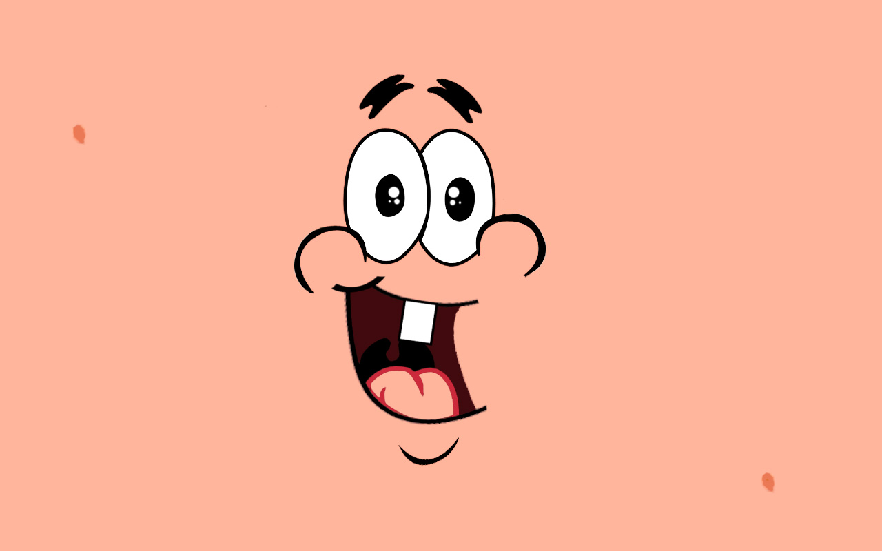 patrick star wallpaper face