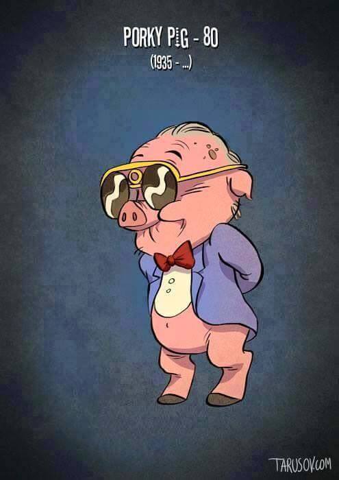 old porky pig