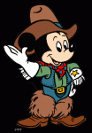 mickey Mouse cowboy