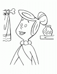 Flintstones coloring page