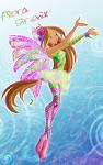 winx club flora angel