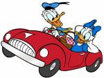 daisy and duck car