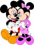 mickey and minnie mouse