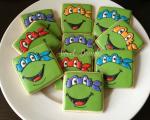 Ninja turtles cookie