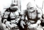 ninja turtles black white