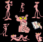 pink panthers free