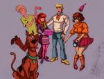 scooby doo fan art color