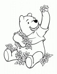 winnie the pooh coloring pages for kids