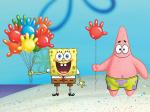 spongebob and patric ballons