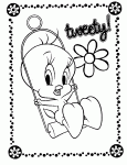 Tweety Bird Coloring Pages Pictures