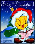 tweety happy merry christmas wallpaper hd