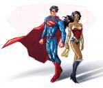 superman and wonder woman