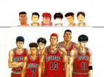 slam dunk full team wallpaper