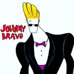 caricature johnny bravo