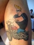 johnny bravo tattoo