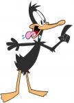 Retro Daffy Duck